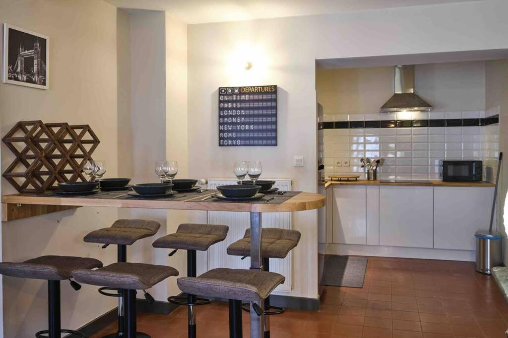 Centre Ville Appartement 75M2, Avec 3 Chambres قرقشونه المظهر الخارجي الصورة